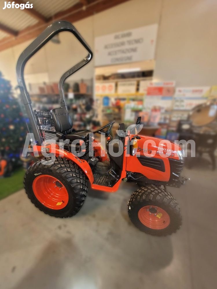 Kubota Traktor bukókerettel 16LE