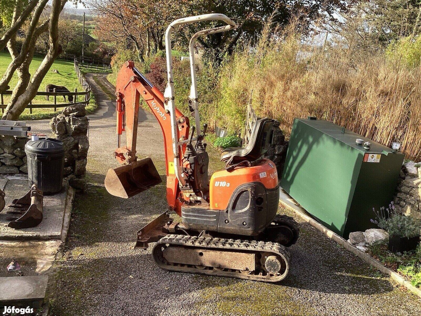 Kubota U10-UK3 mini kotrógép