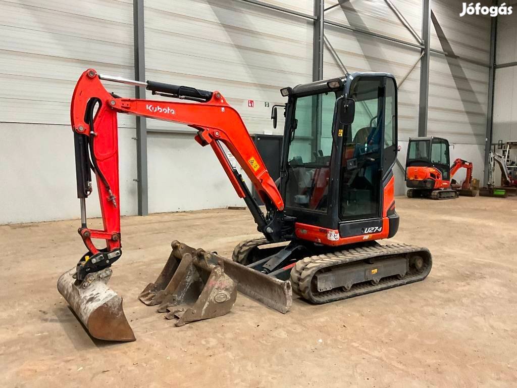 Kubota U27-4 / 2300üó / 3db kanál / Lízing 20%-tól