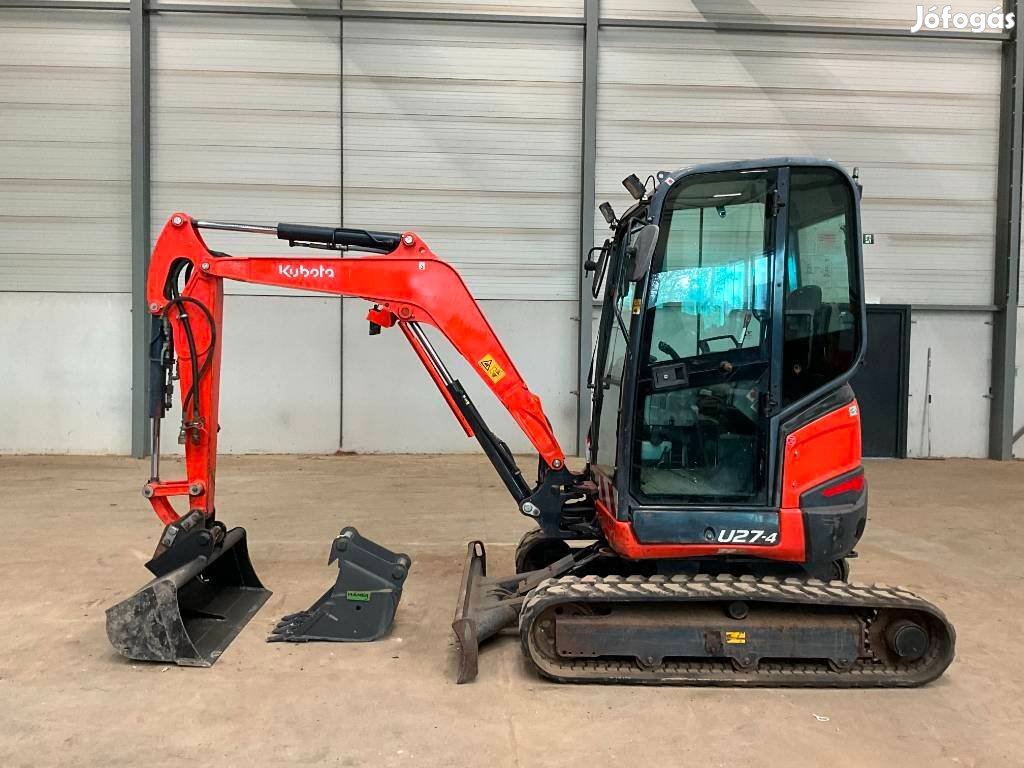 Kubota U27-4 / 2650üó / Lízing 20%-tól