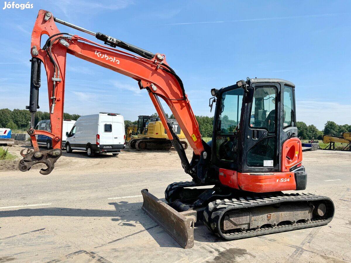 Kubota U55-4S / 3500üó / Lízing 20%-tól