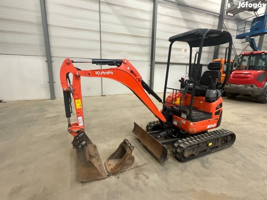 Kubota U 17-3 A / 1.203 h üzemóra / Lízing 20%-tól
