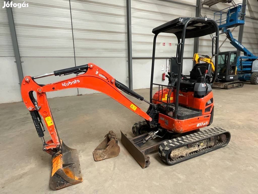 Kubota U 17-3 A / 1.805 h üzemóra / Lízing 20%-tól
