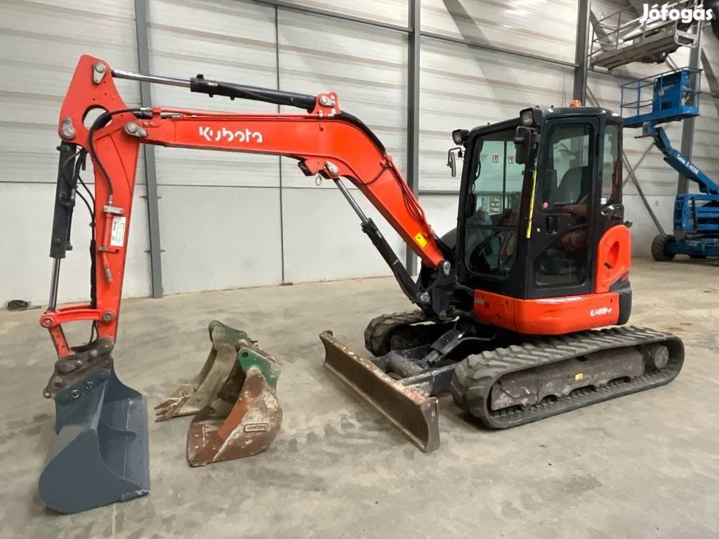 Kubota U 48-4 / 2.127 h üzemóra / Lízing 20%-tól
