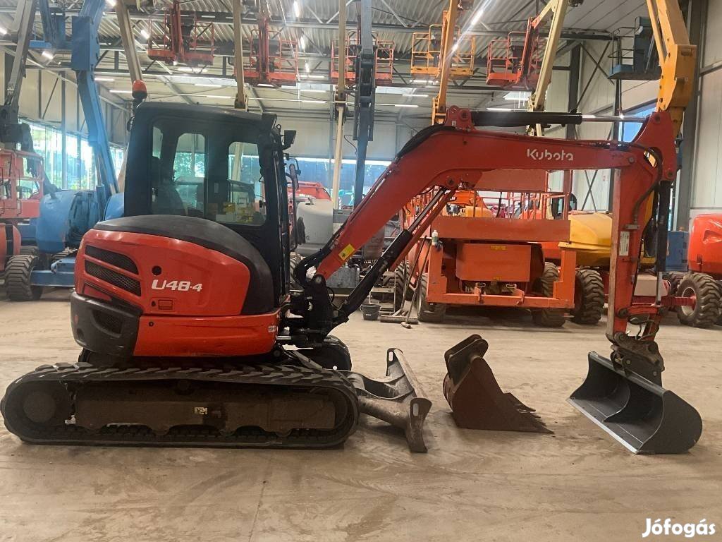 Kubota U 48-4 / 2.532 h üzemóra / Lízing 20%-tól