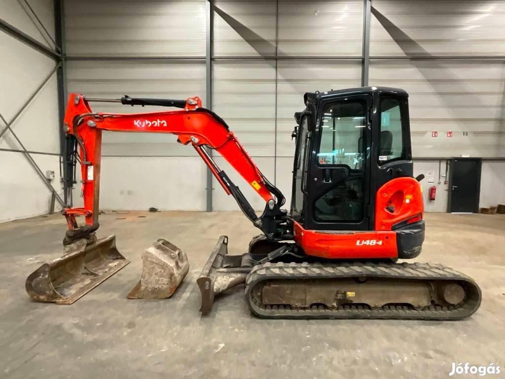 Kubota U 48-4 / 3.978 üzemóra / Lízing 20%-tól