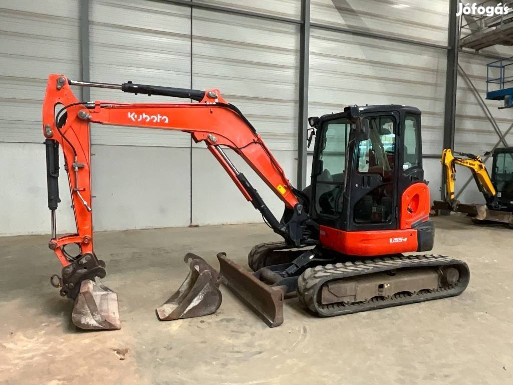 Kubota U 55-4 / 3.828 h üzemóra / Lízing 20%-tól