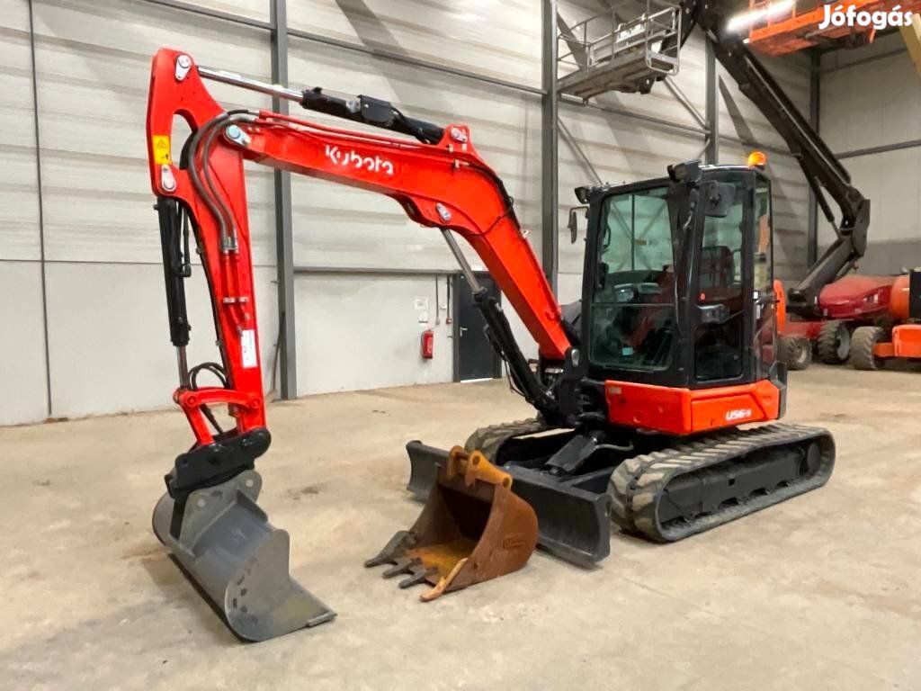 Kubota U 56-5 / 4.255 üzemóra / Lízing 20%-tól