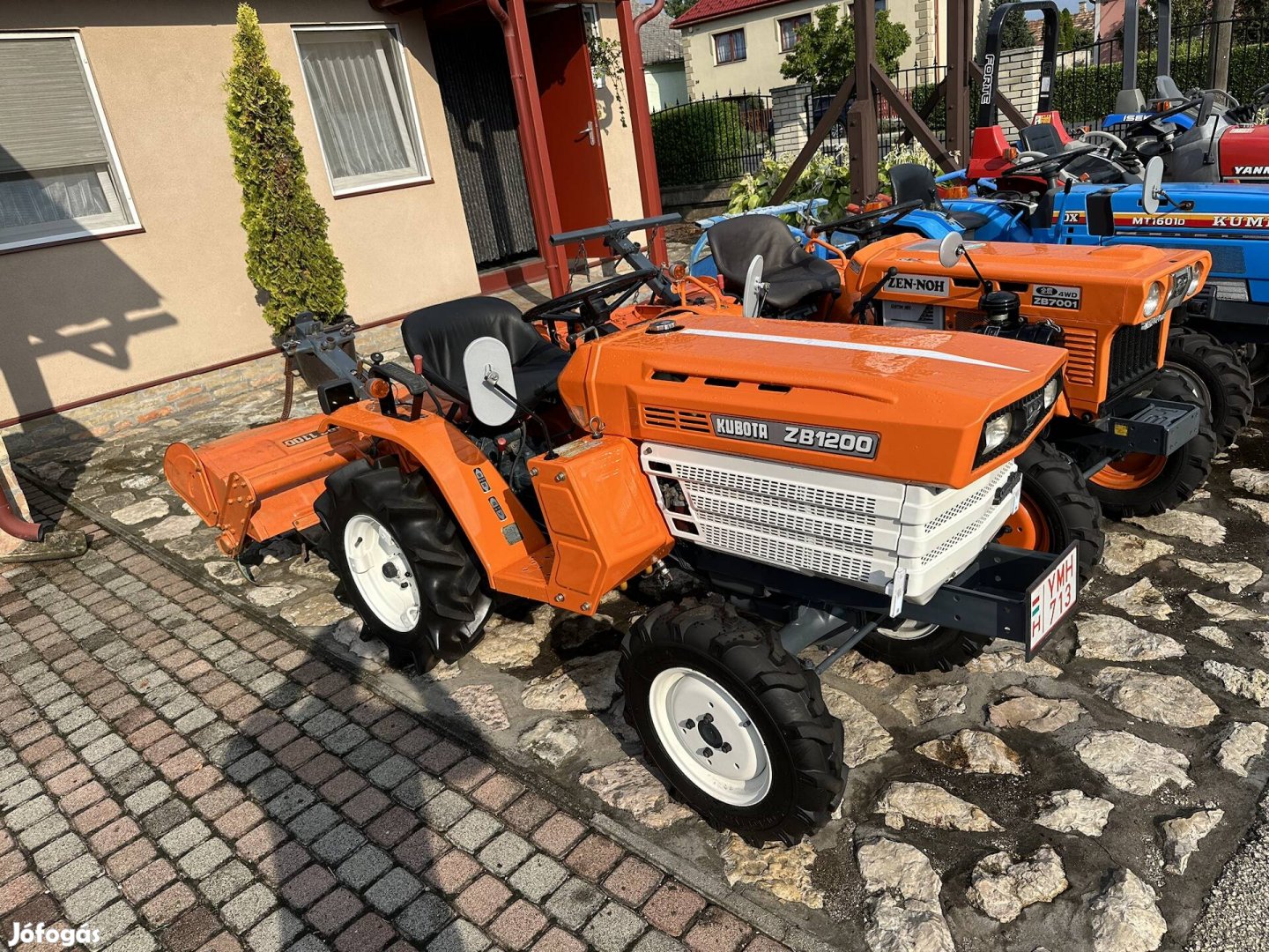 Kubota ZB1200 4X4 japán traktor