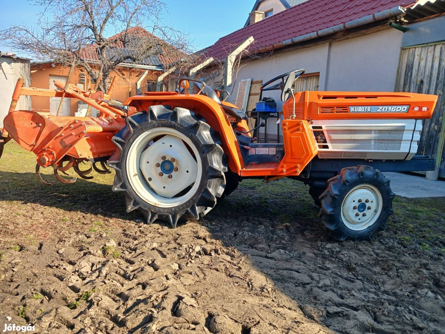 Kubota ZB 1600, Japán kistraktor eladó.