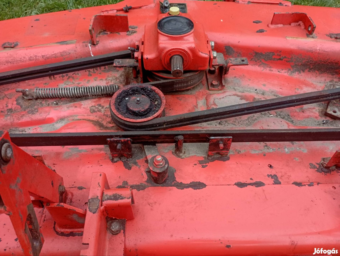 Kubota fűnyíró adapter kaszaház szárzúzó 