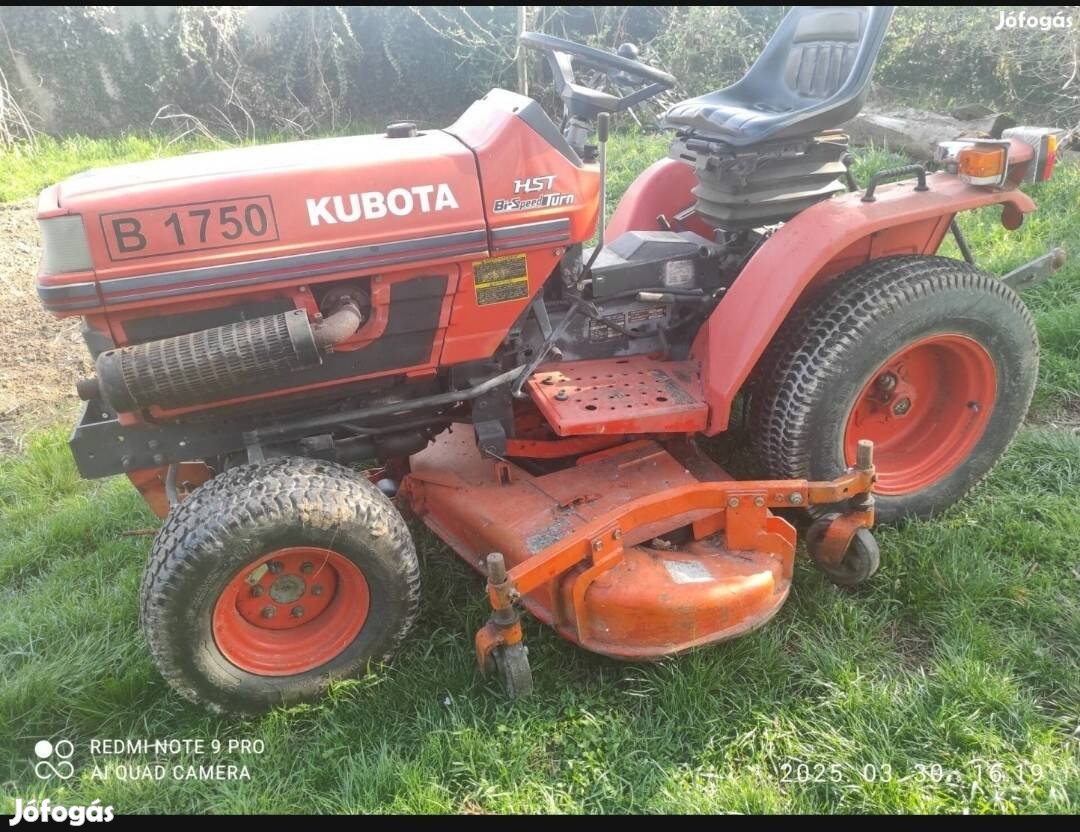 Kubota fűnyíró traktor