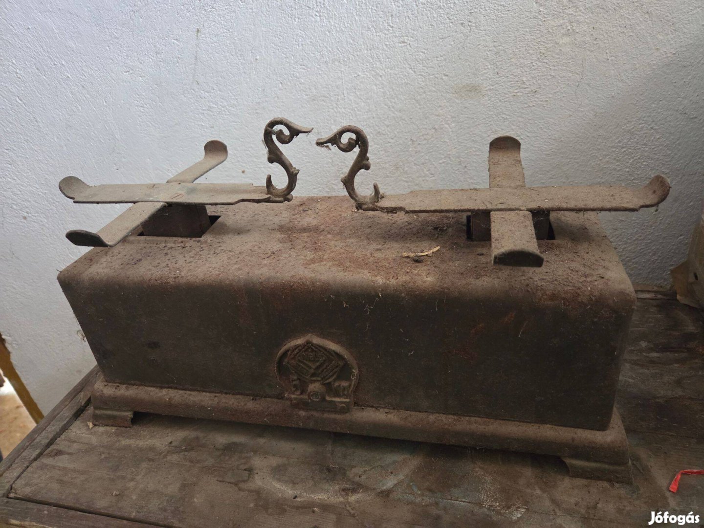 Kubus 5 kg-os antik szekrényes egyensúly mérleg