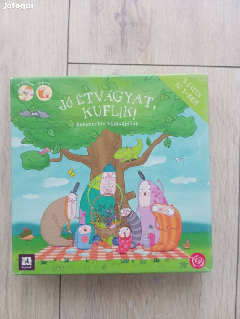 Kuflik társasjáték jó étvágyat Kuflik!