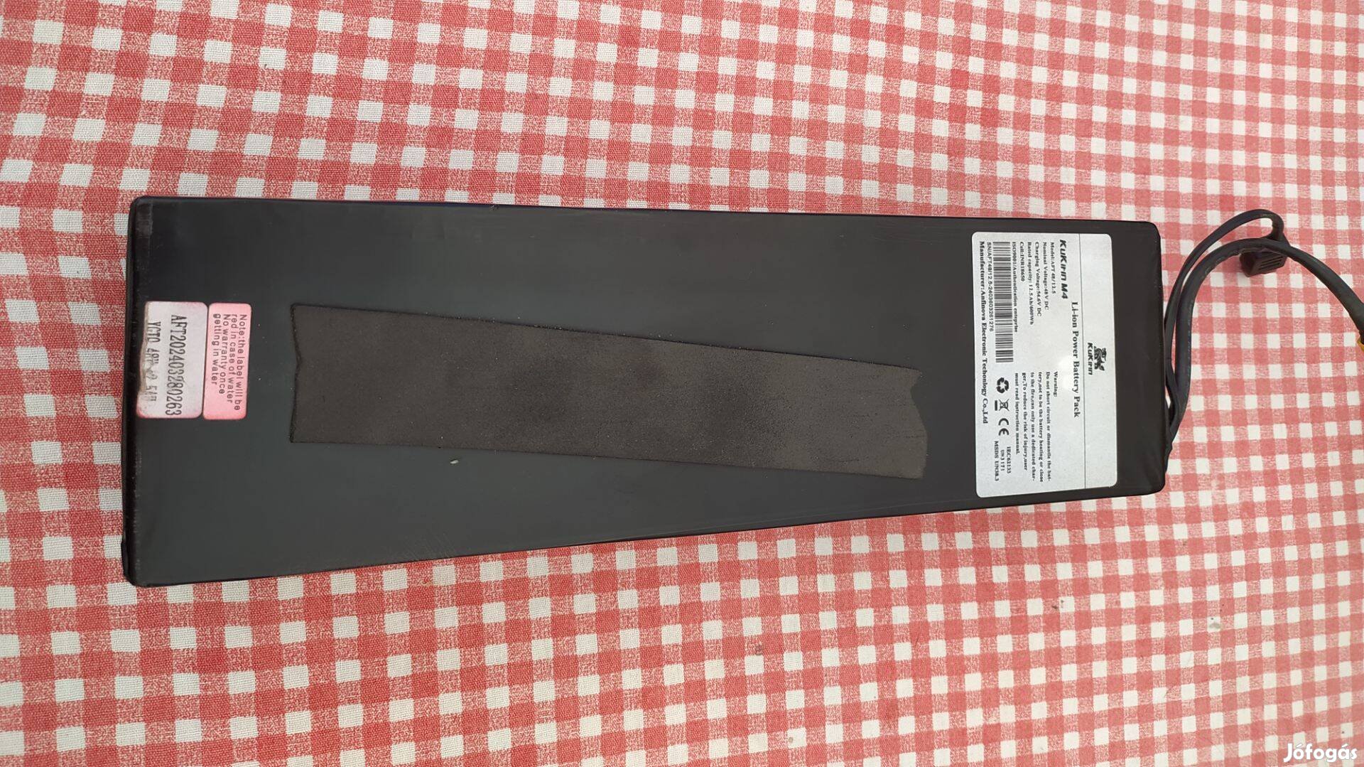 Kugoo Kukirin M4 M4 Pro roller gyári akkumulátor 48v 12.5Ah
