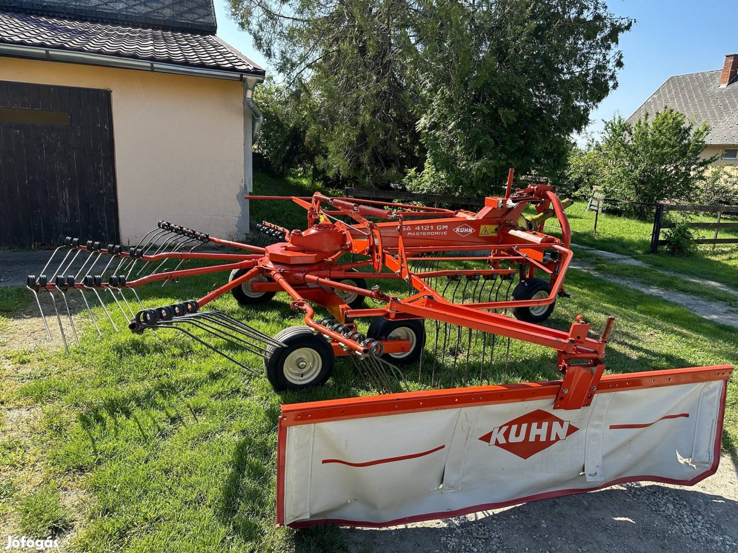 Kuhn GA 4121 GM Masterdrive tandem rendsodró