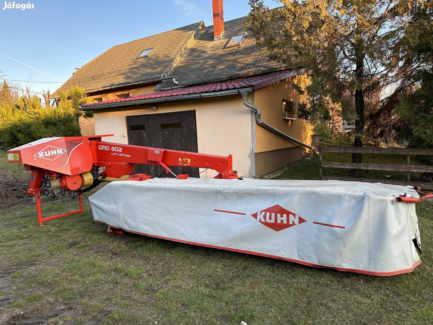 Kuhn GMD 802 Lift Control diszkes fűkasza