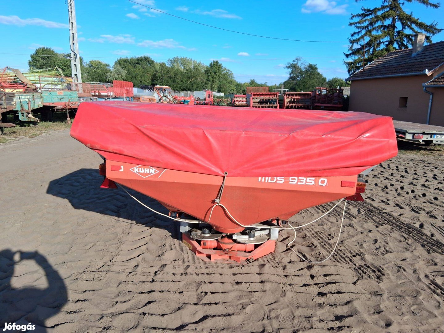 Kuhn MDS 935 Q 2 tárcsás műtrágyaszóró monitoros