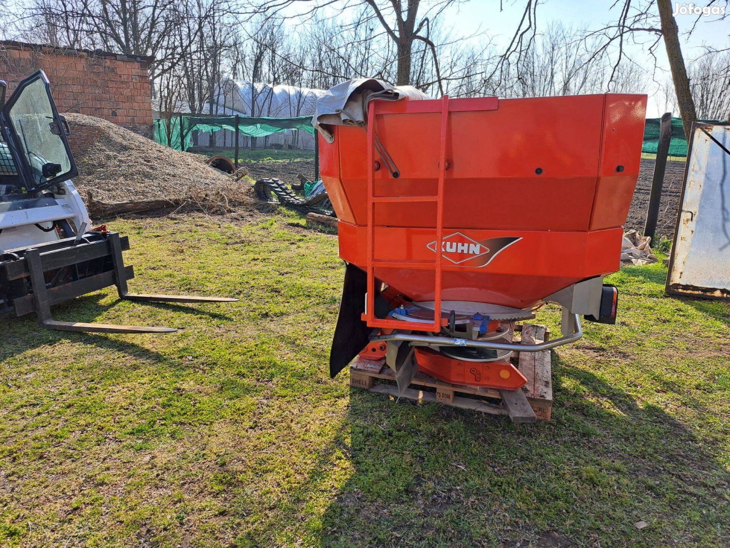 Kuhn Rauch Axis 40.1w mérleges 3000liter műtrágyaszóró