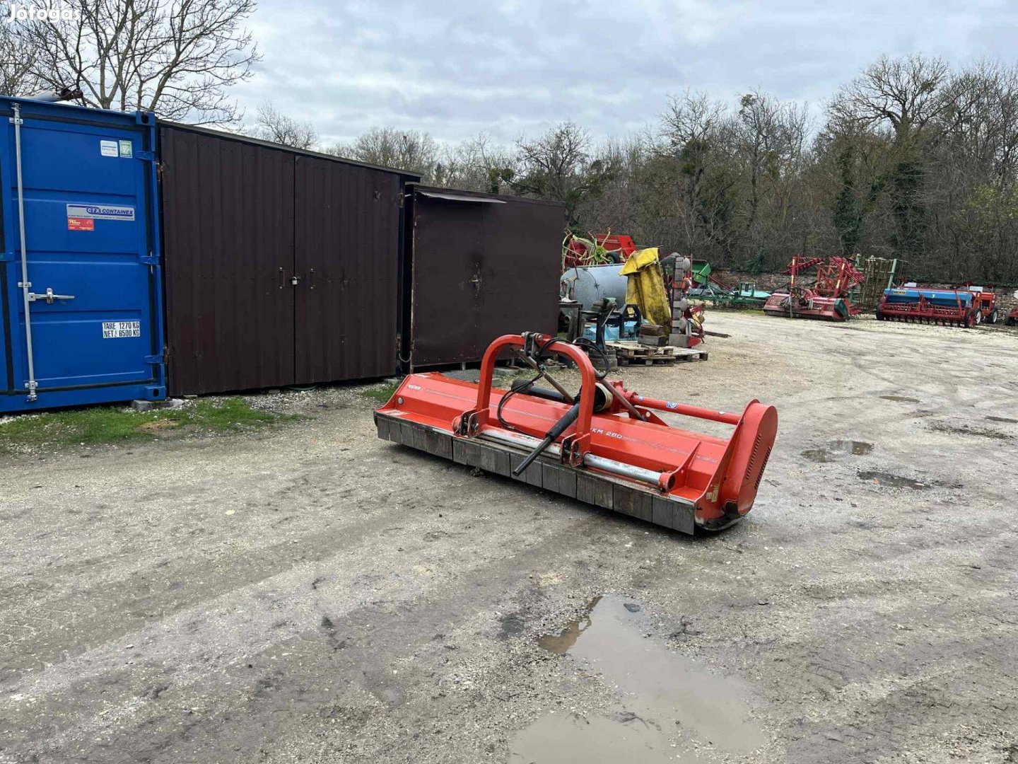 Kuhn VKM 280 kalapácsos mulcsozó szárzúzó -hidraulikus