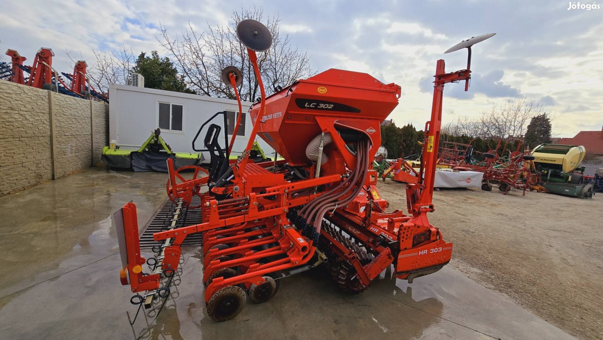 Kuhn Venta Lc 302+ Kuhn HR 302 Direktvető 