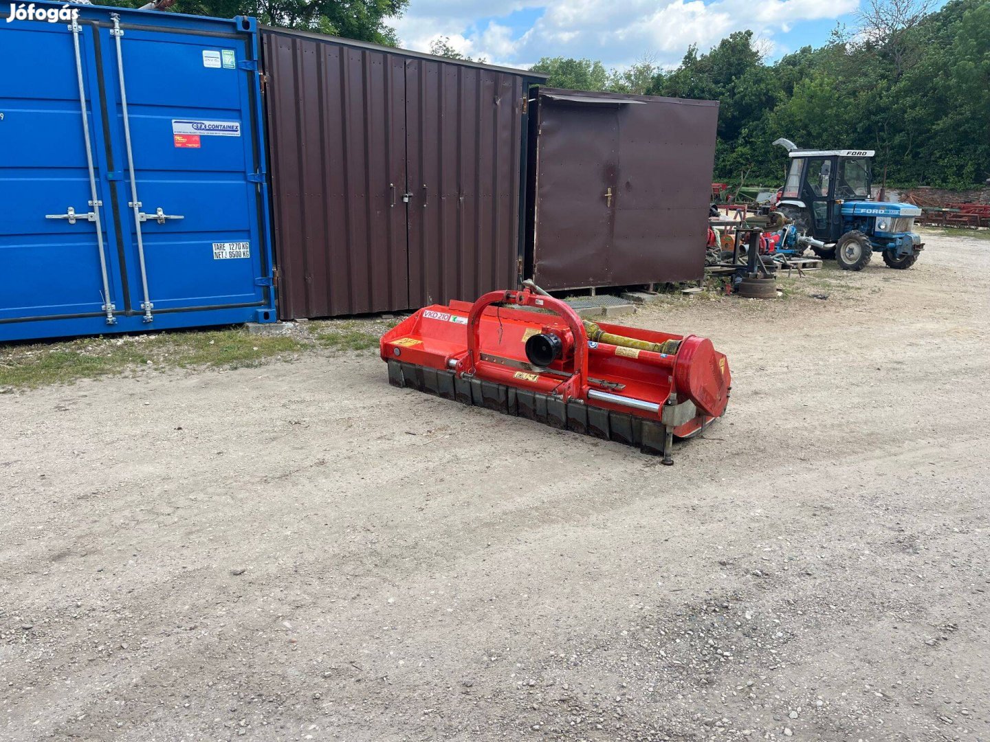 Kuhn Vkd 210 kalapácsos mulcsozó szárzúzó