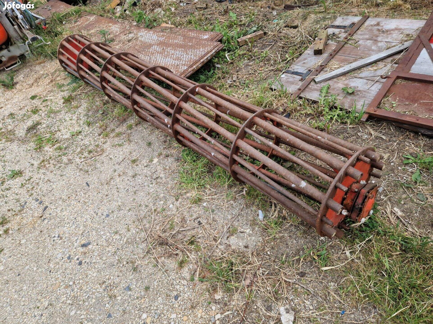 Kuhn rögtörő henger 300 cm