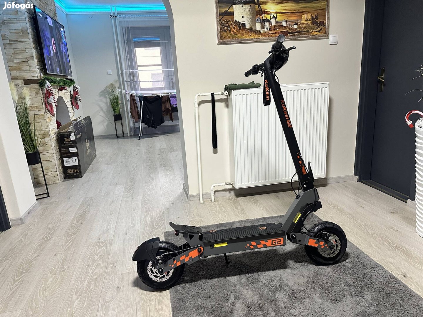 Kukirin G2 800W elektromos roller 55km hatótáv