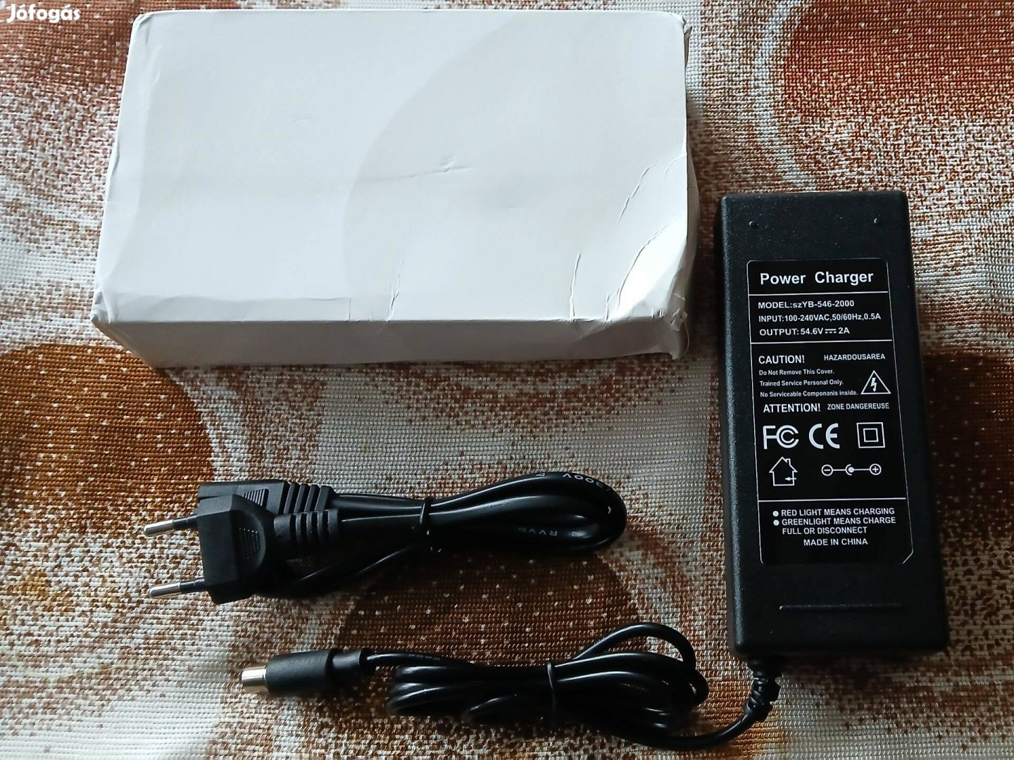 Kukirin G2 Pro és Max elektromos rollerhez új töltő 54.6V 2A