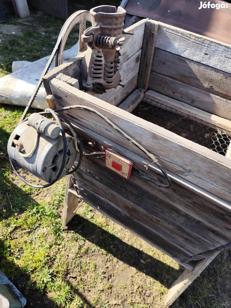 Kukorica morzsoló villany motorral eladó