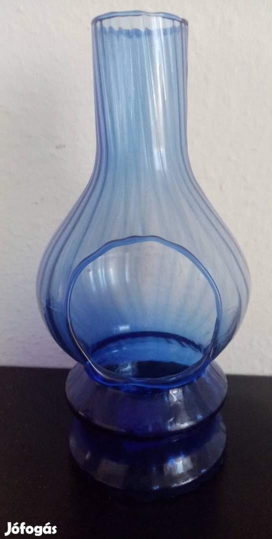 Kül/Beltéri (új) üveg mécsestartó eladó 
