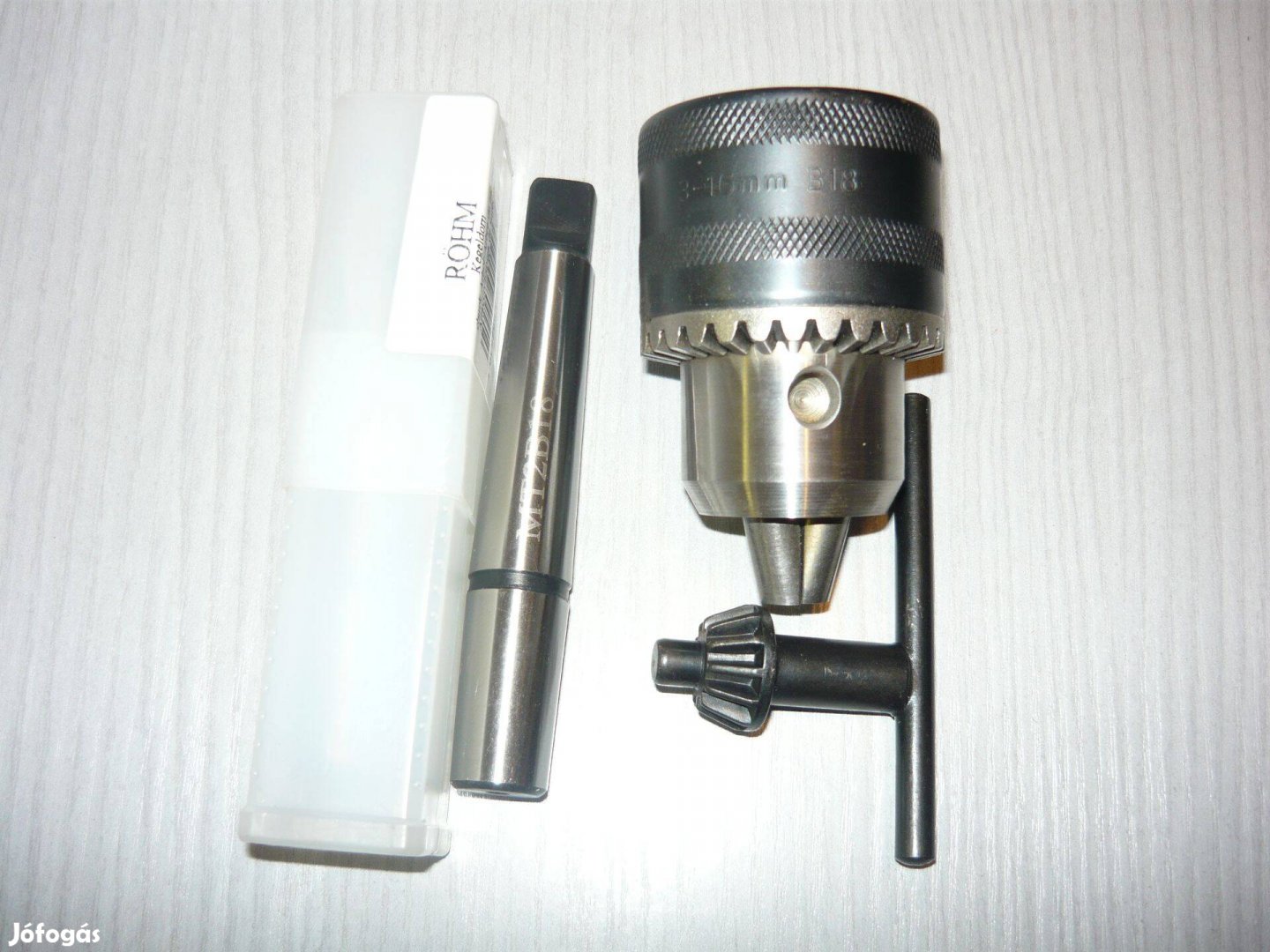 Kulcsos fúrótokmány 3-16 mm befogással morse kúppal olcsón eladó
