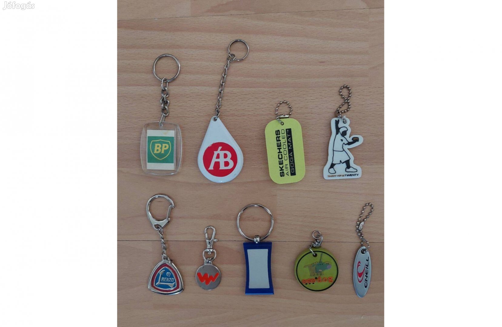 Kulcstartók, több fajta