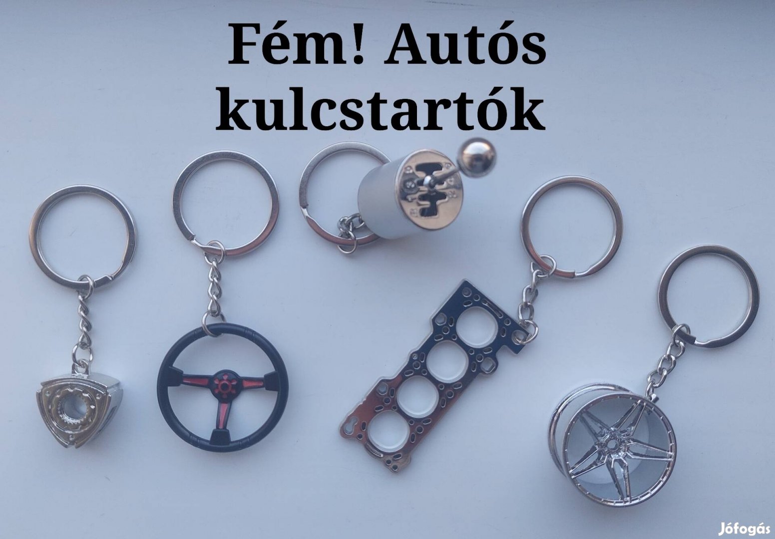 Kulcstartók többféle, Fém! 