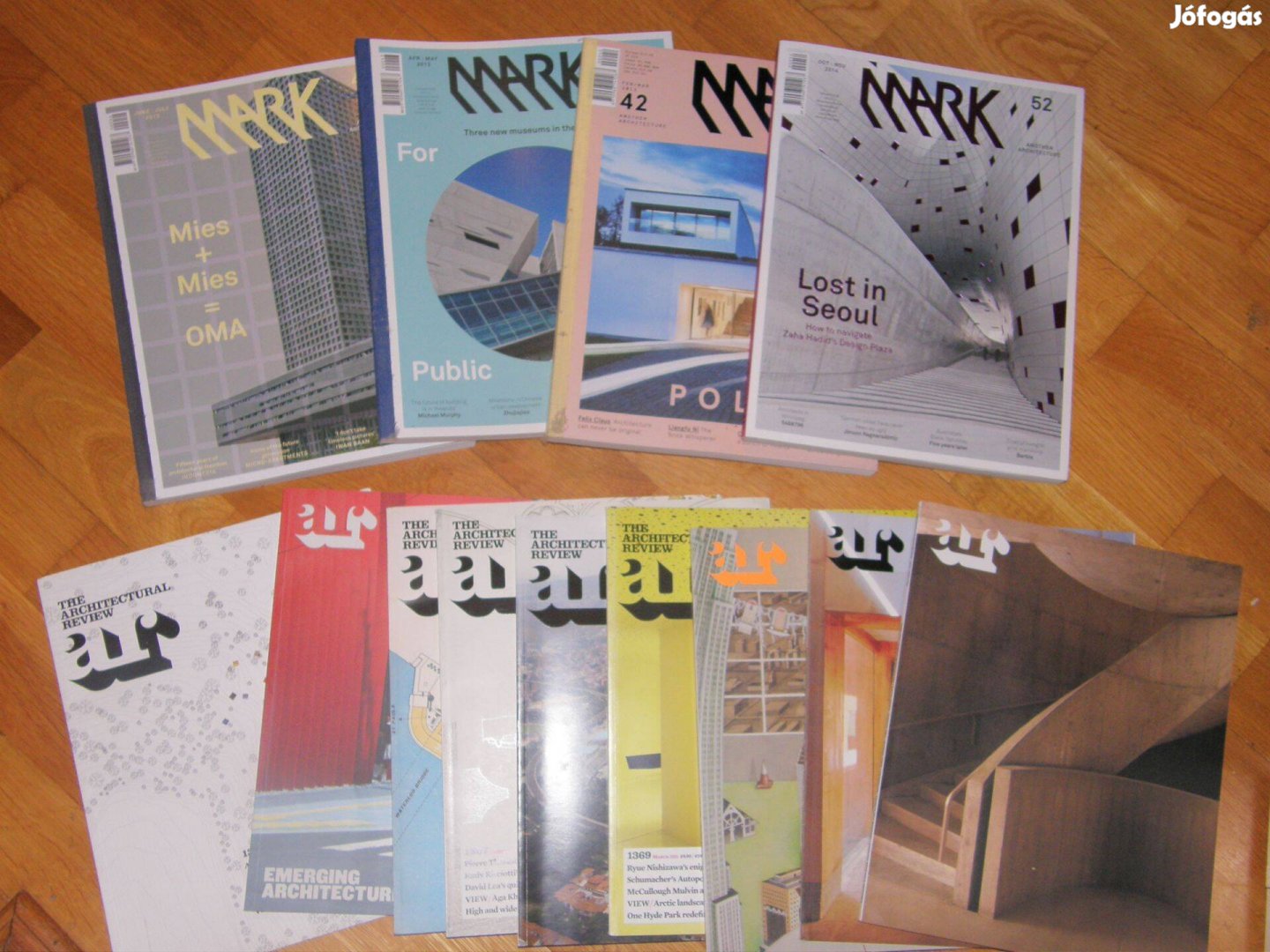 Külföldi építészeti folyóiratok eladók
