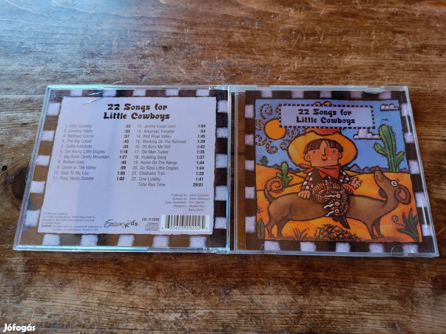 Külföldi gyermek zenei CD-k részletek a leírásban!
