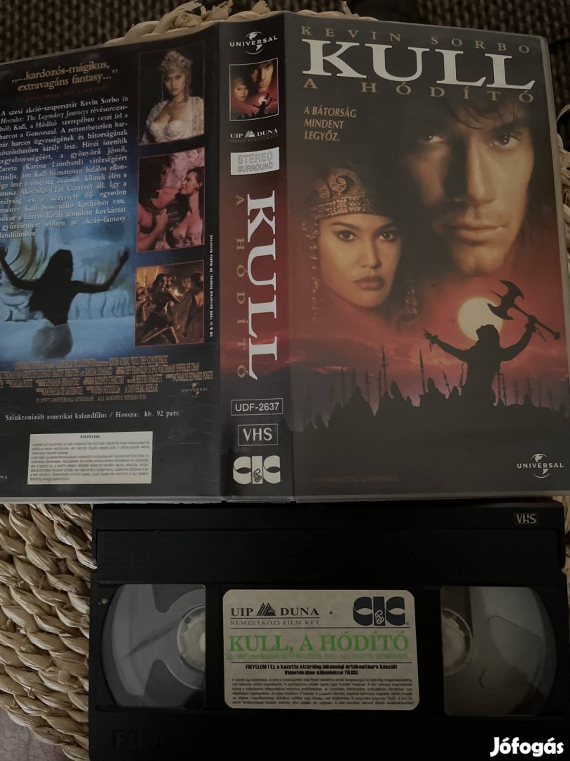 Kull a hóditó vhs