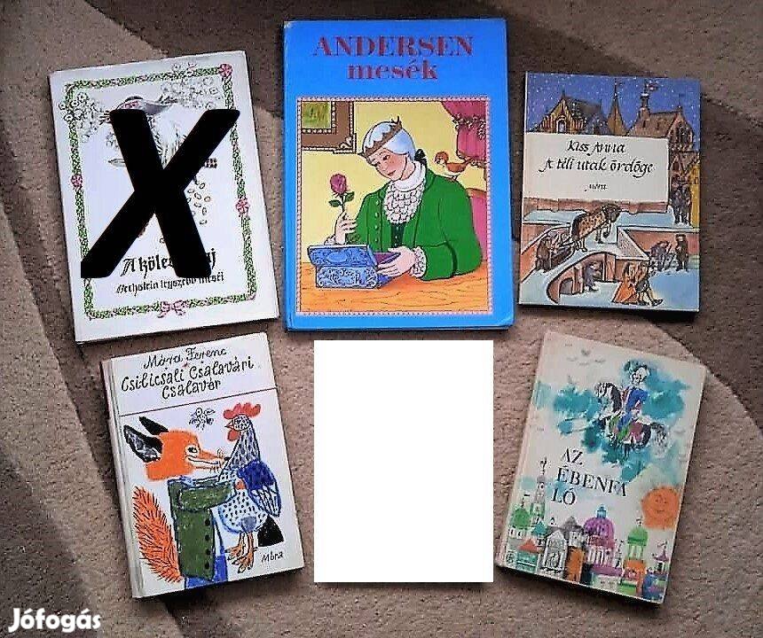 Különböző népszerű gyermekkönyvek össz. 5 db.