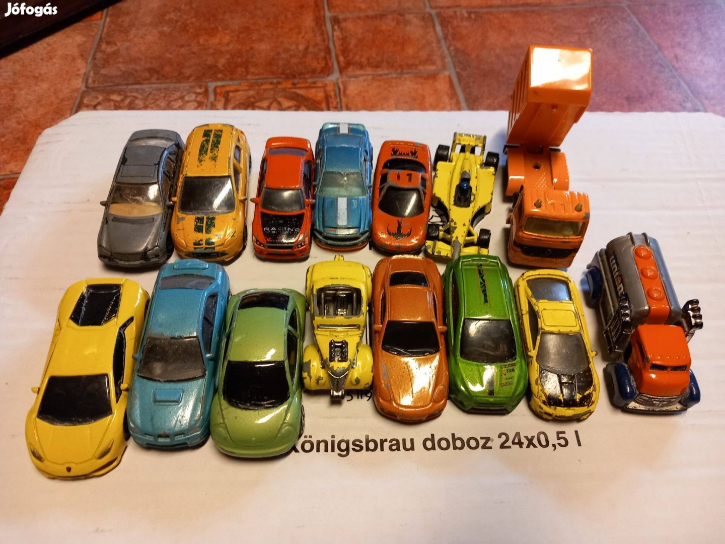 Különböző régi fém matchbox gyűjtemény 15db egybe