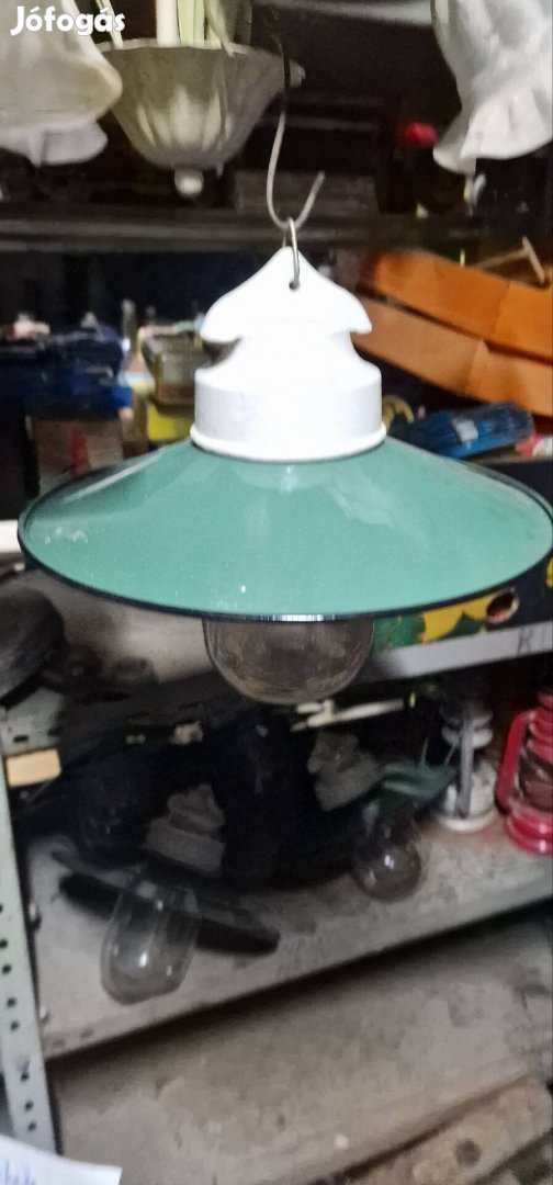 Különleges egyedi csarnok lámpa régi ipari lámpa zománc lámpa loft