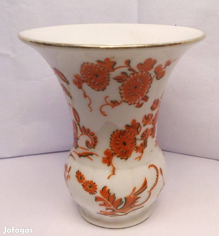 Különleges mintázatú Beyer Bock váza Németországból, egyedi