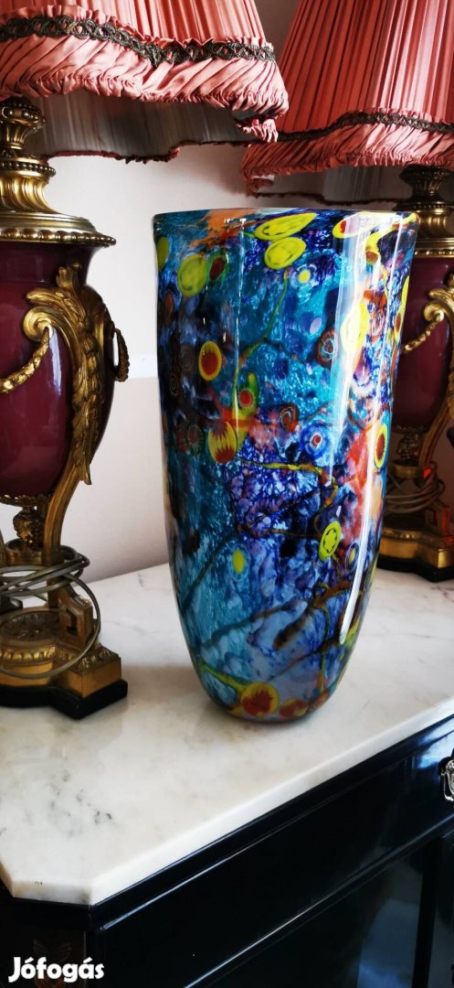 Különleges muránói váza 