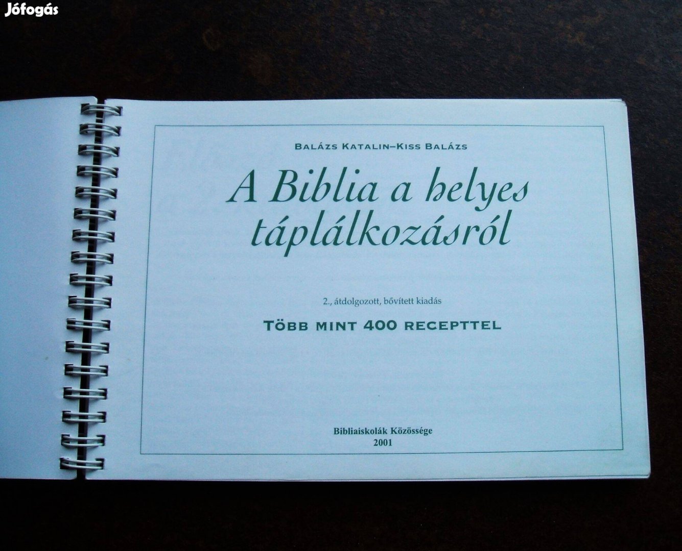 Különleges receptkönyv