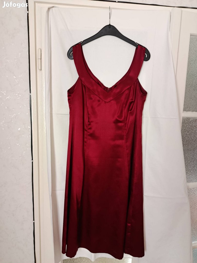 Különleges selyemszatén alkalmi ruha - alkalmi áron