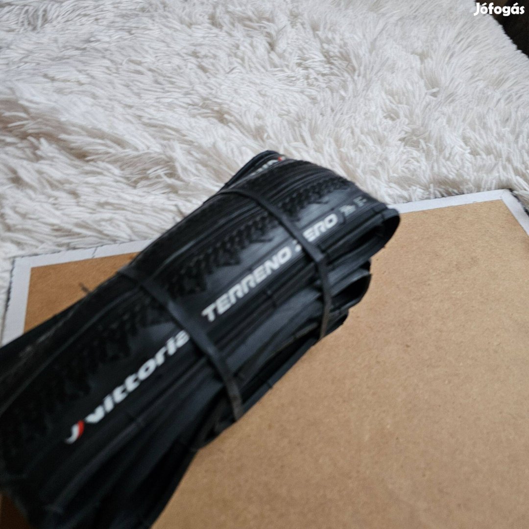 Külső Vittoria Terreno Zero 37-622 (700x35c) Fekete, Rigid új