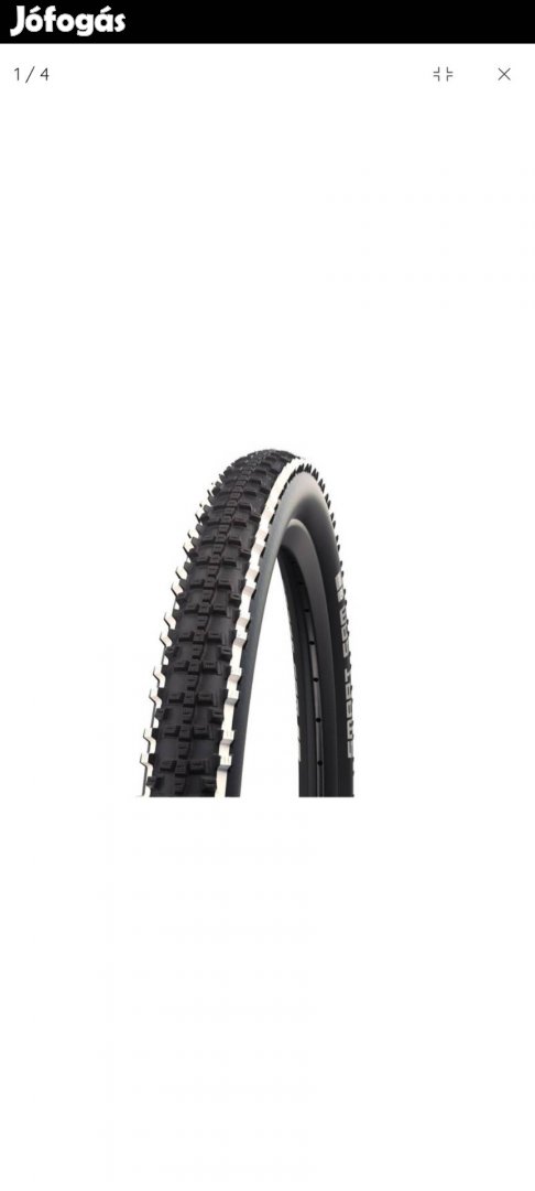 Külső gumi 26X2,25 (57-559) Schwalbe SMART SAM HS476 Fehér Csíkos