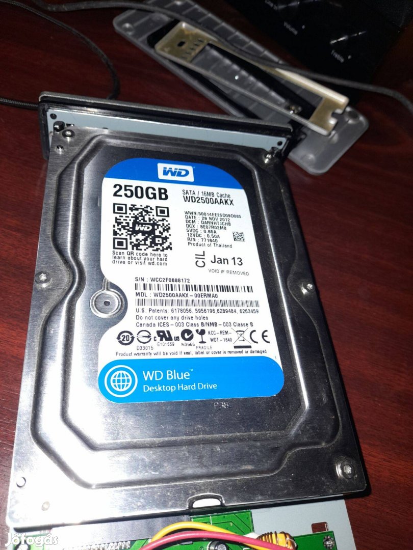 Külső merevlemez 250gb