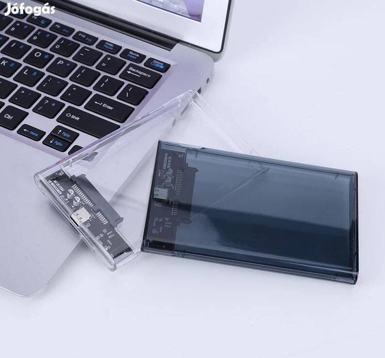 Külső merevlemez ház USB 3.1 HDD SSD 2,5 hüvelykes 8TB 6Gmbps