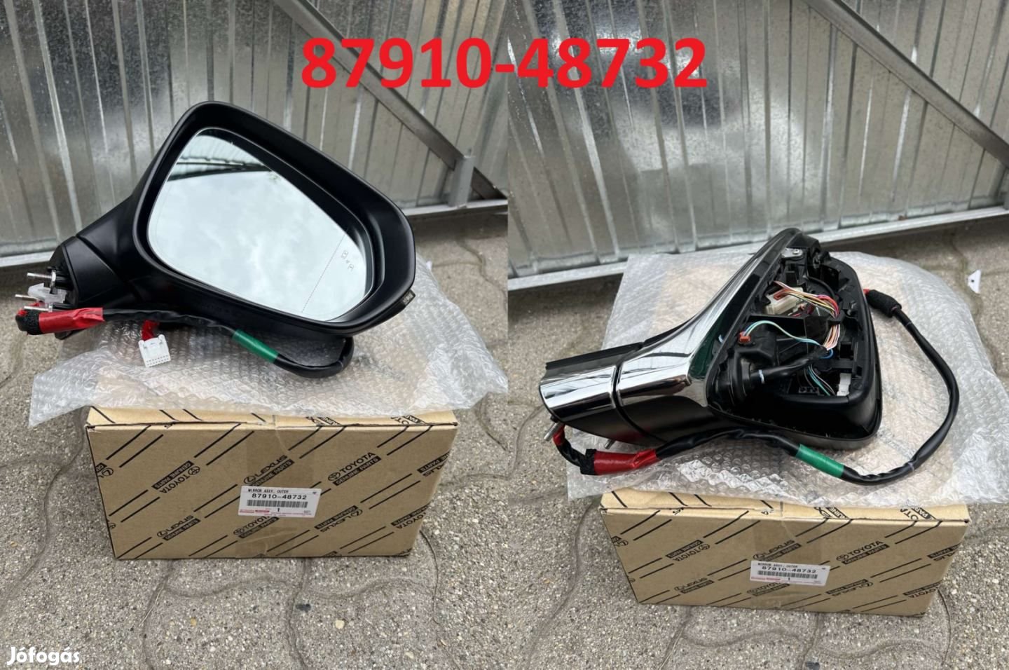 Külső tükör lexus RX jobb 2015-2022 eladó