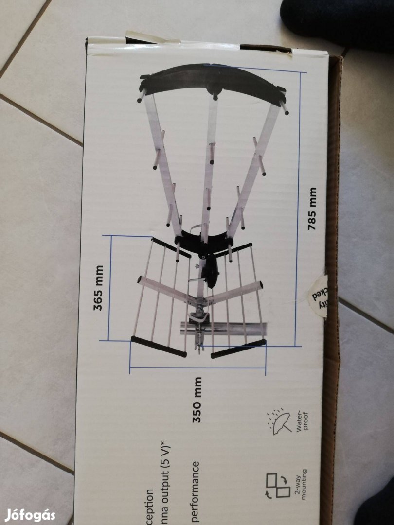 Kültéri TV antenna eladó DV3T/T2